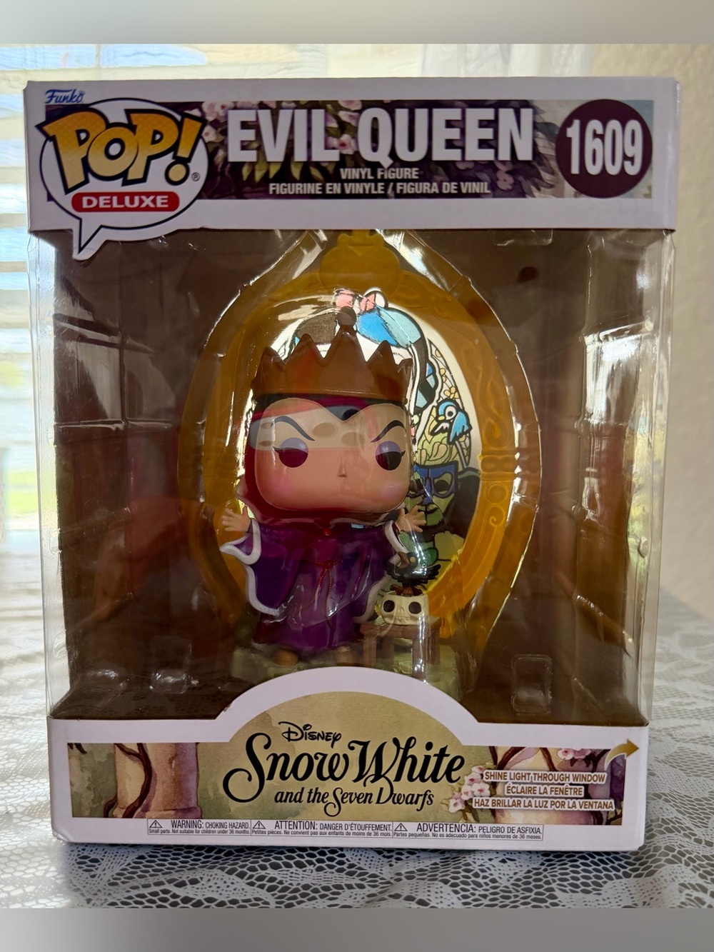 Funko Pop! Deluxe Evil Queen #1609 Stained Glass New in Box